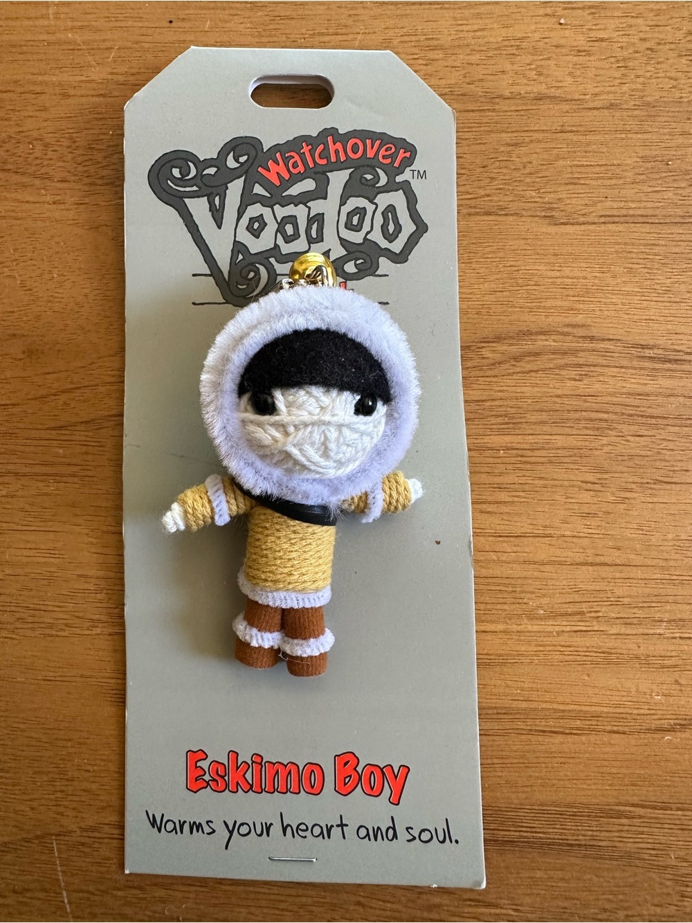 Watchover Voodoo Eskimo Boy Keychain - Yellow